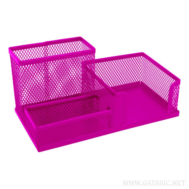 ΜΕΤΑΛΛΙΚΟ ΣΕΤ 3 ΤΕΜΑΧΙΩΝ ΓΙΑ ΟΡΓΑΝΩΣΗ ΓΡΑΦΕΙΟΥ, 205X103X98MM, 205x103x98mm